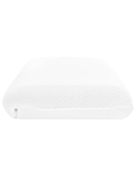Cuscino da Letto Tinta unita Bianco 74 x 39 x 13 cm