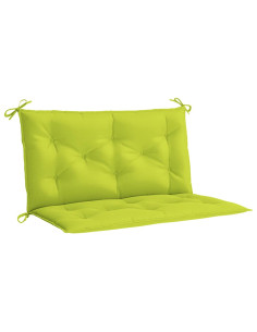 Cuscini per Panca 2 pz Verde Intenso 100x50x7 cm Tessuto Oxford 2