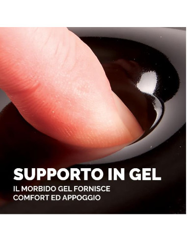 SUPPORTO POLSO CRYSTALS GEL NERO