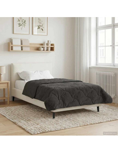 Duvet Invernale Trapuntato Antracite 140 x 220 cm