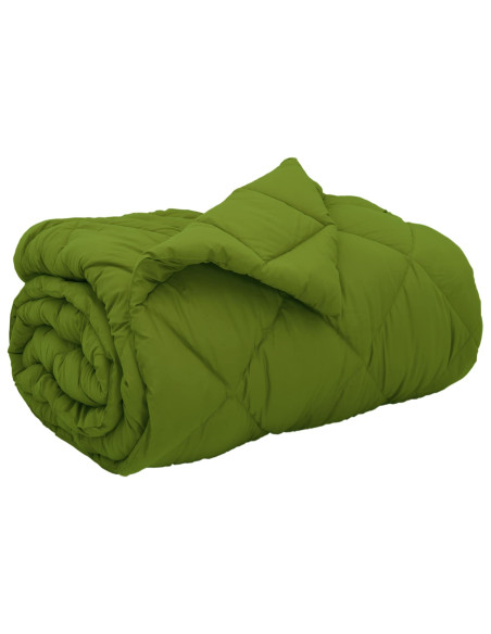 Duvet Invernale Verde 155 x 220 cm Microfibra