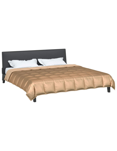 Piumone Completo Annuale Oro 220 x 200 cm Satin e Micropile