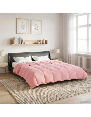 Piumone Completo Annuale Rosa 200 x 200 cm Microfibra