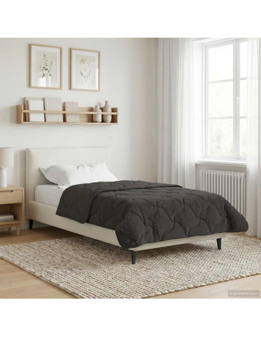 Piumone Completo Annuale Trapuntato Antracite 135 x 200 cm