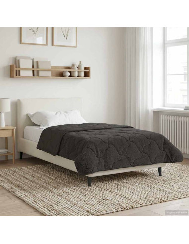 Piumone Completo Annuale Trapuntato Antracite 140 x 220 cm