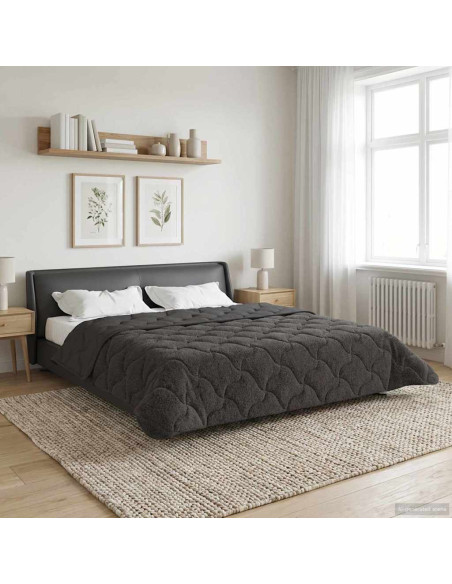 Piumone Completo Annuale Trapuntato Antracite 200 x 240 cm