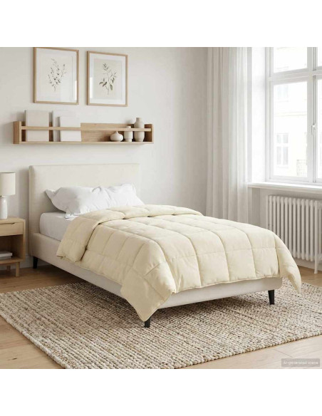 Piumone Completo Annuale Trapuntato Crema 135 x 200 cm