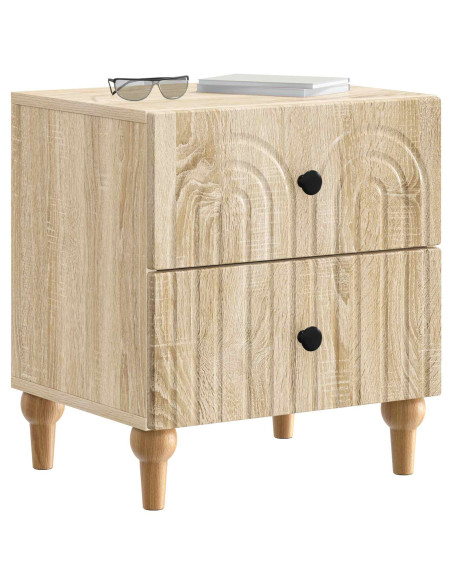 Armadio da Notte con cassetto Rovere Sonoma 43 x 34,5 x 48 cm