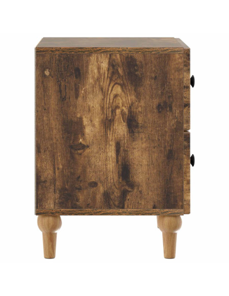 Armadio da Notte con cassetto Rovere Fumo 43 x 34,5 x 48 cm