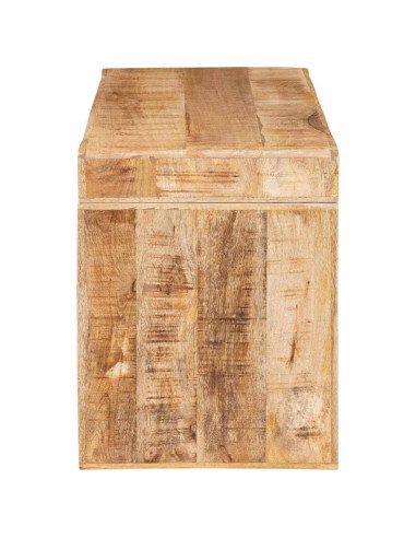 Tavolino Marrone 60 x 35 x 46 cm Legno di mango massello