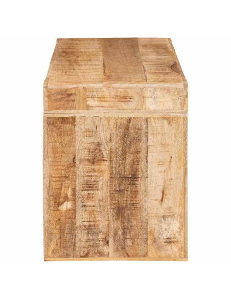 Tavolino Marrone 60 x 35 x 46 cm Legno di mango massello