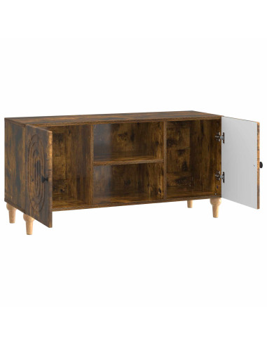 Mobile TV Rovere Fumo 102 x 34,5 x 50 cm Legno ingegnerizzato