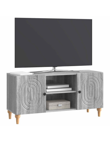 Mobile TV Grigio Sonoma 102 x 34,5 x 50 cm Legno ingegnerizzato
