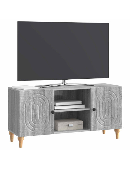 Mobile TV Grigio Sonoma 102 x 34,5 x 50 cm Legno ingegnerizzato