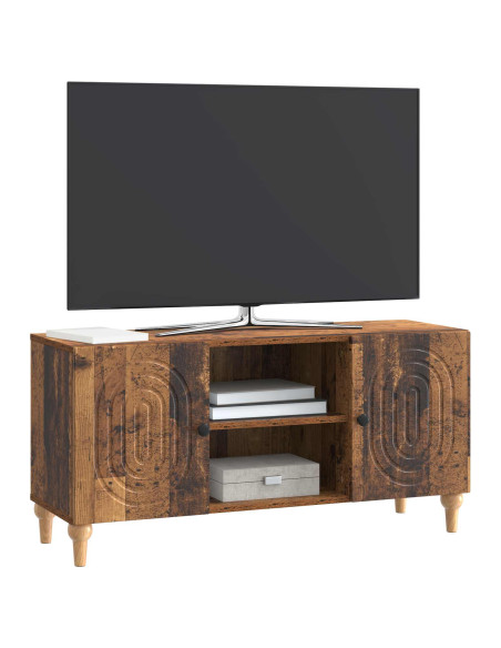 Mobile TV Legno antico 102 x 34,5 x 50 cm Legno ingegnerizzato