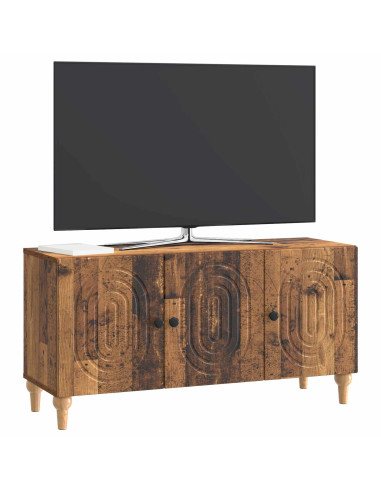 Mobile TV Legno antico 99 x 34,5 x 50 cm Legno ingegnerizzato