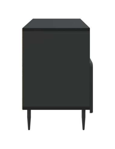 Mobile TV Nero 102 x 34,5 x 50 cm Legno ingegnerizzato