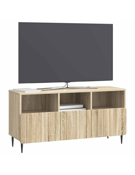 Mobile TV Rovere Sonoma 102 x 34,5 x 50 cm Legno ingegnerizzato