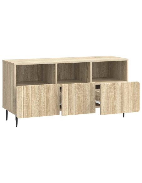 Mobile TV Rovere Sonoma 102 x 34,5 x 50 cm Legno ingegnerizzato