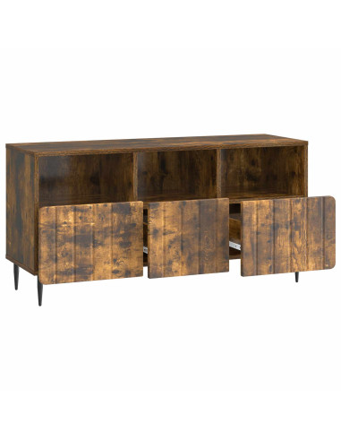 Mobile TV Rovere Fumo 102 x 34,5 x 50 cm Legno ingegnerizzato