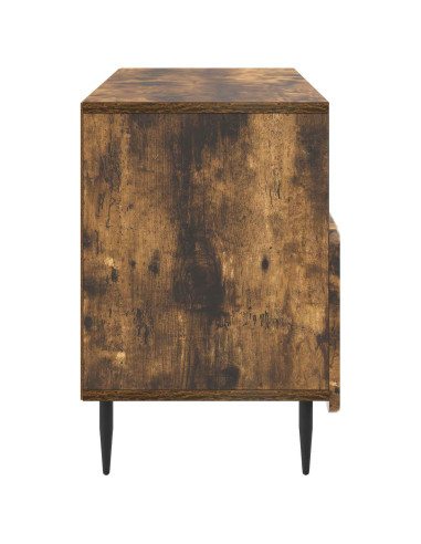 Mobile TV Rovere Fumo 102 x 34,5 x 50 cm Legno ingegnerizzato