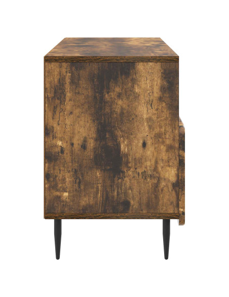 Mobile TV Rovere Fumo 102 x 34,5 x 50 cm Legno ingegnerizzato