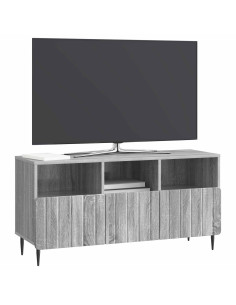 Mobile TV Grigio Sonoma 102 x 34,5 x 50 cm Legno ingegnerizzato 2