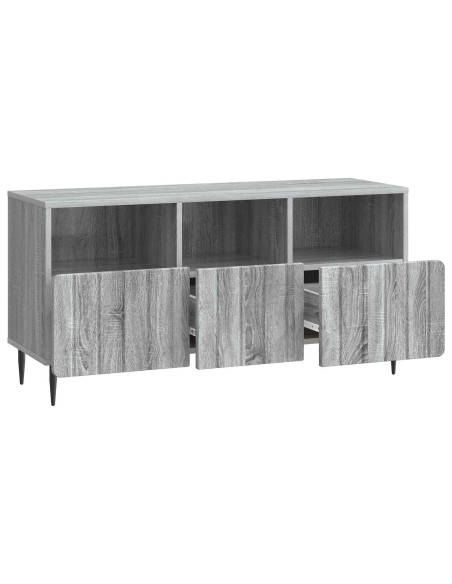 Mobile TV Grigio Sonoma 102 x 34,5 x 50 cm Legno ingegnerizzato