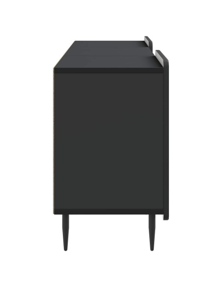 Mobile TV Nero 150 x 31 x 52 cm Legno ingegnerizzato