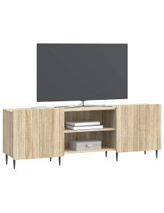 Mobile TV Rovere Sonoma 150 x 31 x 52 cm Legno ingegnerizzato 2