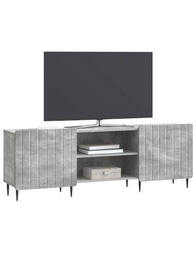 Mobile TV Grigio Cemento 150 x 31 x 52 cm Legno ingegnerizzato