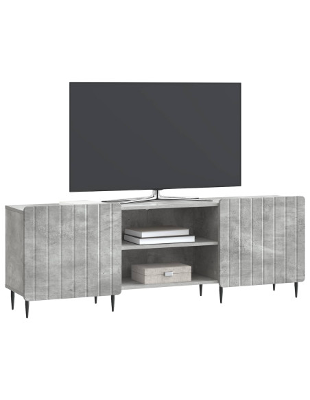 Mobile TV Grigio Cemento 150 x 31 x 52 cm Legno ingegnerizzato