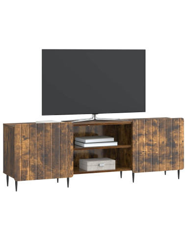 Mobile TV Rovere Fumo 150 x 31 x 52 cm Legno ingegnerizzato