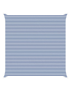 Telo Ombra da Esterno Blu e Bianco 6 x 6 m 2