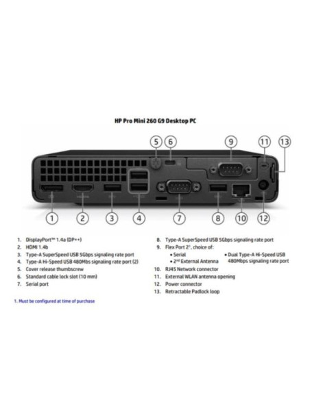 PRO MINI 260 G9 R I3 8/256 W11H