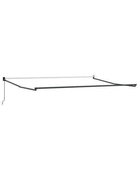 Tenda da Sole Rosso e Bianco 450 x 300 x 165 cm