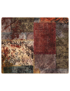 Runner Tappeto MARSA Multicolore 100 x 80 cm Poliestere e PVC 2