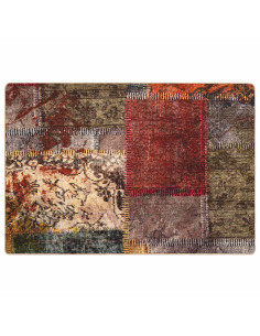 Runner Tappeto MARSA Multicolore 150 x 100 cm Poliestere e PVC 2