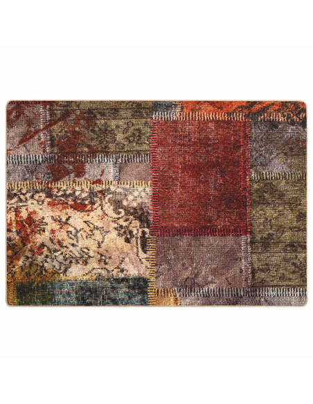 Runner Tappeto MARSA Multicolore 150 x 100 cm Poliestere e PVC