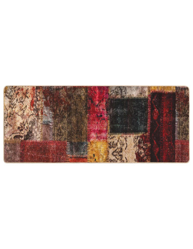 Runner Tappeto MARSA Multicolore 200 x 100 cm Poliestere e PVC
