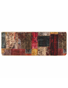 Runner Tappeto MARSA Multicolore 350 x 100 cm Poliestere e PVC 2