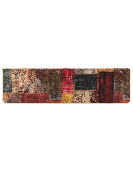 Runner Tappeto MARSA Multicolore 400 x 100 cm Poliestere e PVC