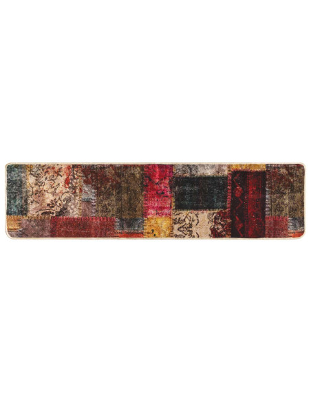 Runner Tappeto MARSA Multicolore 450 x 100 cm Poliestere e PVC