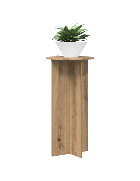 Supporto per piante 2 pcs Rovere Artigianale 40 x 40 x 80 cm