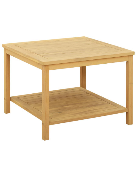 Tavolo laterale Olio Naturale 60 x 60 x 45 cm