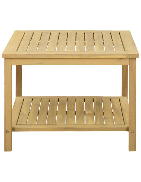 Tavolo laterale Olio Naturale 60 x 60 x 45 cm