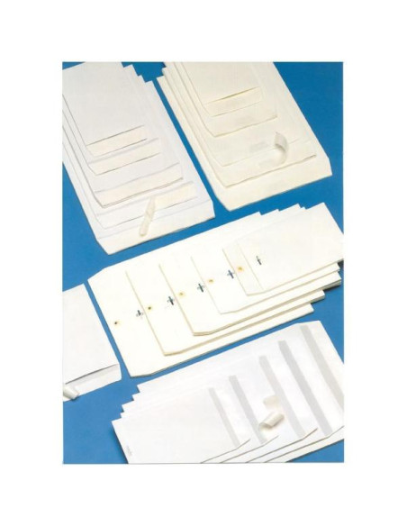 CF500 BUSTE SACCO BIANCO 16X23CM