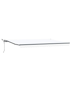 Tessuto per Tenda con Bianco 500 × 300 cm Poliestere 2