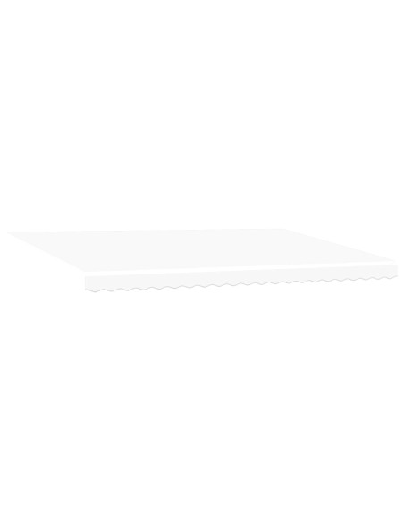Tessuto per Tenda con Bianco 500 × 350 cm Poliestere