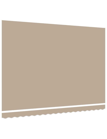 Telo di ricambio per tenda da sole Beige 430 x 345 cm